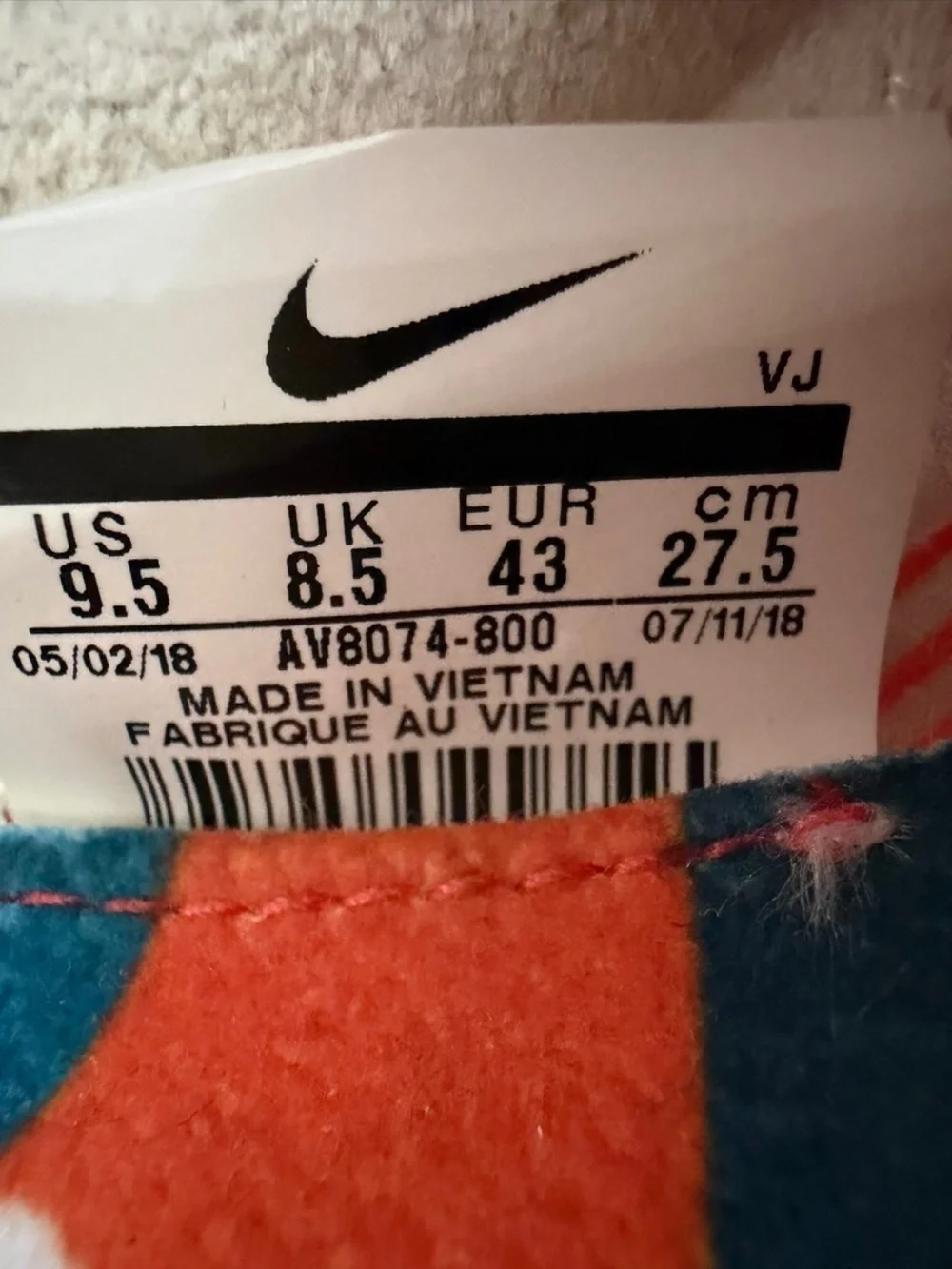 Nike Zoom Fly SP Mens Size 9.5 Translucent Running Shoes AV8074-800